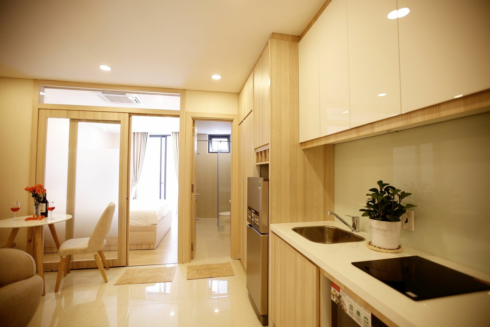 City House Apartment - Sai Gon Paramount II โฮจิมินห์ซิตี้ ภายนอก รูปภาพ